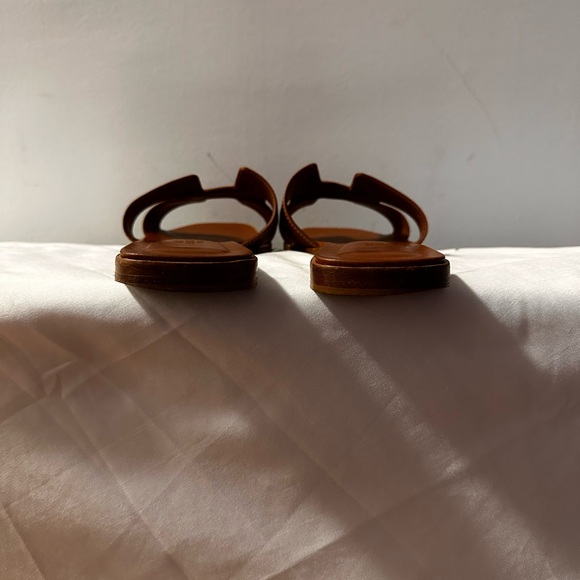 Hermès Oran Brown slides! Size 9 Great on any summer day! - Picture 8 of 8